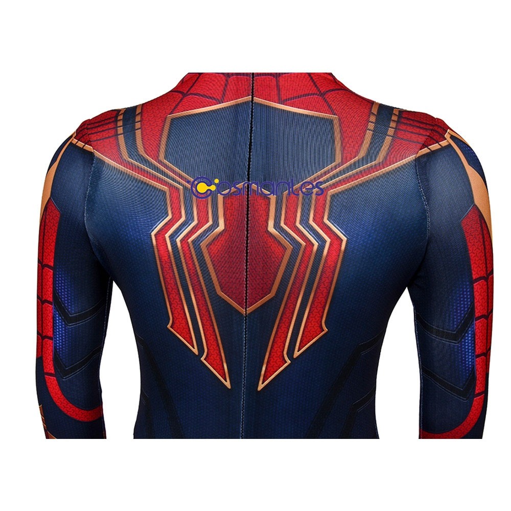 iron spiderman costume