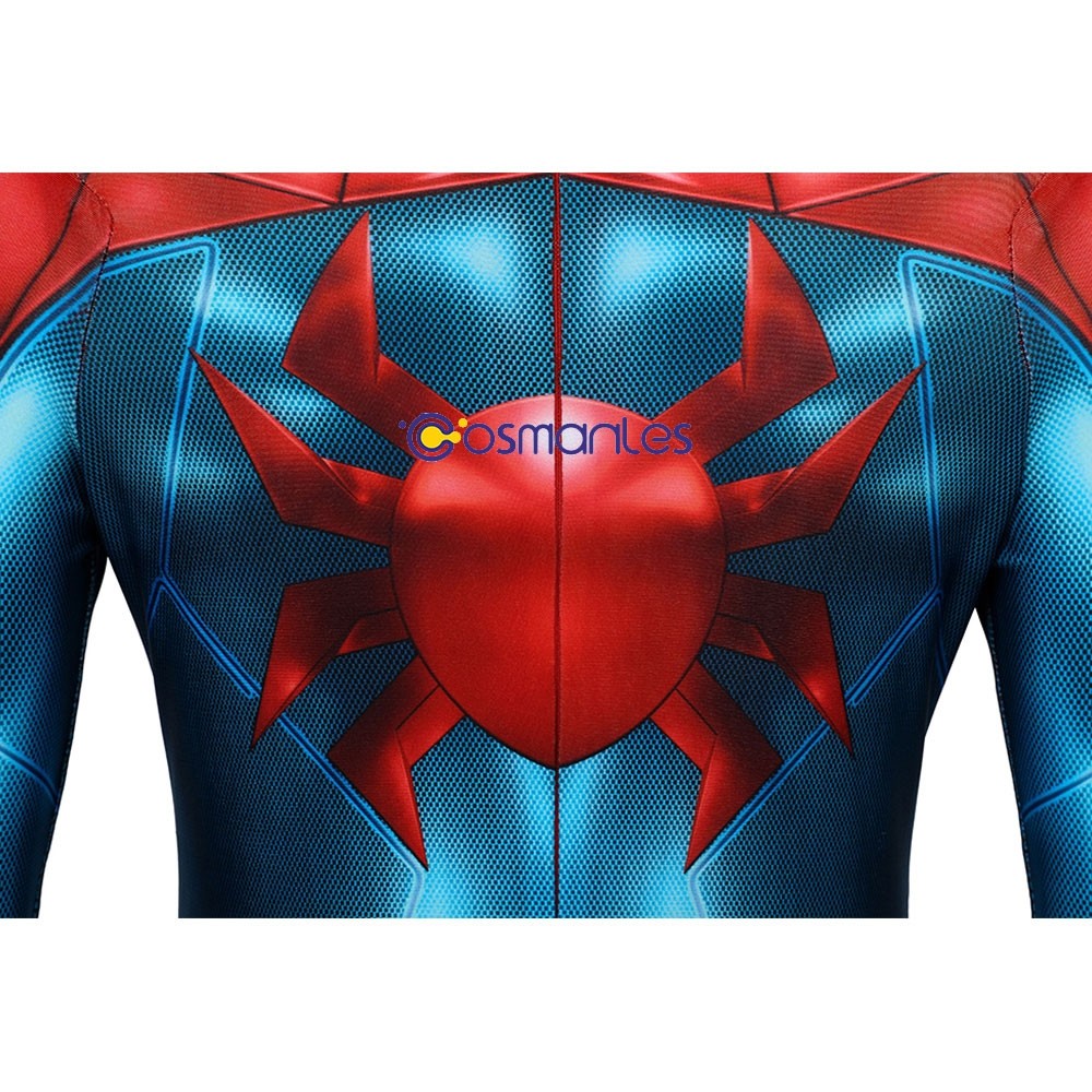 Kids Spider-Armor MK IV Cosplay Suit Spider-man Spandex Printed Cosplay ...