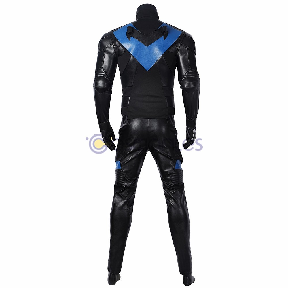 Batman Gotham Knights Nightwing Cosplay Costume Deluxe Costume Lot 