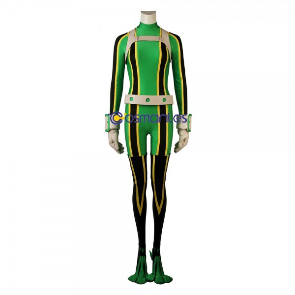 Tsuyu Asui Cosplay Costumes My Hero Academia Frog Suit