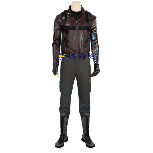 Winter Soldier Costumes The Falcon and the Winter Soldier Cosplay Suit