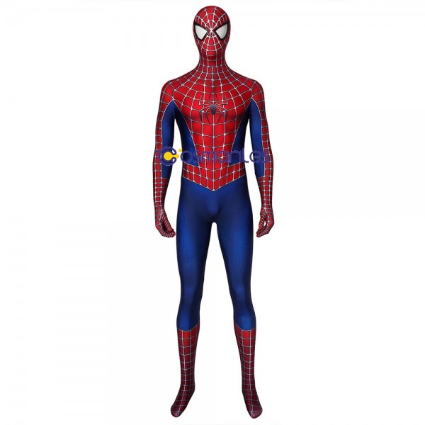 Spider-Man Tobey Maguire Cosplay Costume Classic Spiderman Spandex Suit