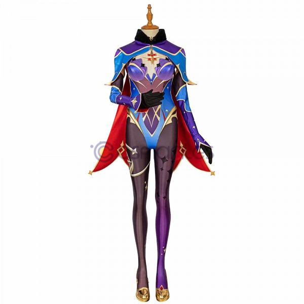 Mona Cosplay Costumes Genshin Impact Suit