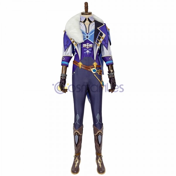Kaeya Cosplay Costumes Genshin Impact Suit