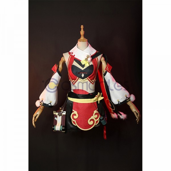 YanFei Cosplay Costumes Genshin Impact Suit