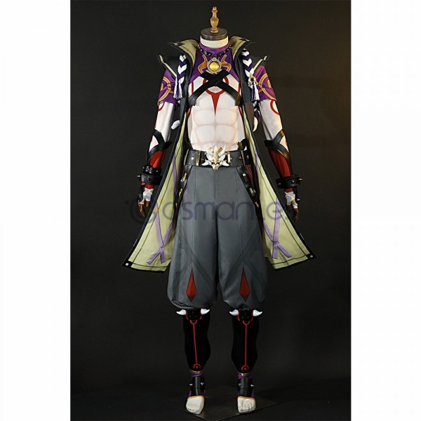 Arataki Itto Cosplay Costumes Genshin Impact Suit