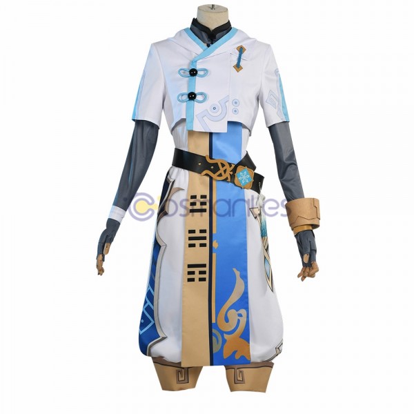 Genshin Impact Cosplay Costumes Chongyun Top Level Cosplay Suit