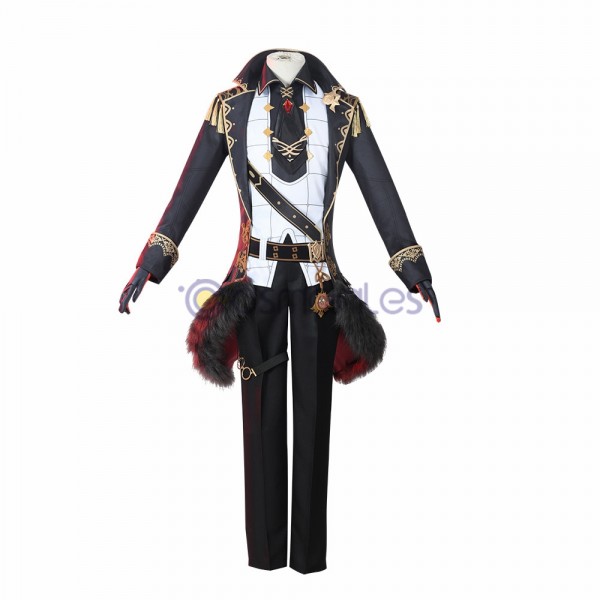 Genshin Impact Cosplay Costumes Diluc Top Level Cosplay Suit