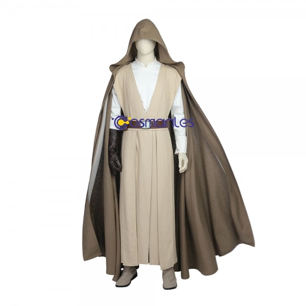 Luke Skywalker Cosplay Costume Star Wars 8 The Last Jedi Costumes