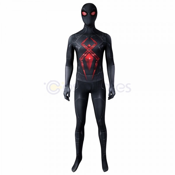 Avenger Spider-Man Cosplay Costumes Dark Spiderman Spandex Printed Jumpsuits