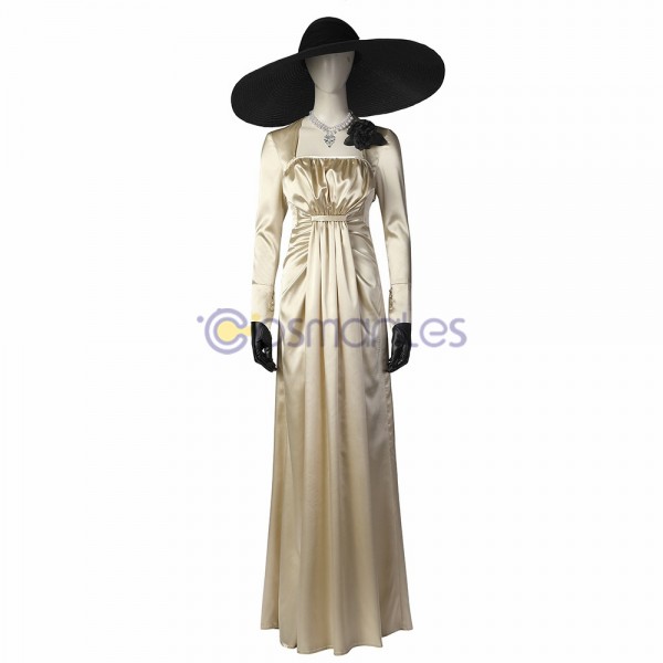 Resident Evil Village Cosplay Costumes Lady Dimitrescu Ver.2 Cosplay Suit