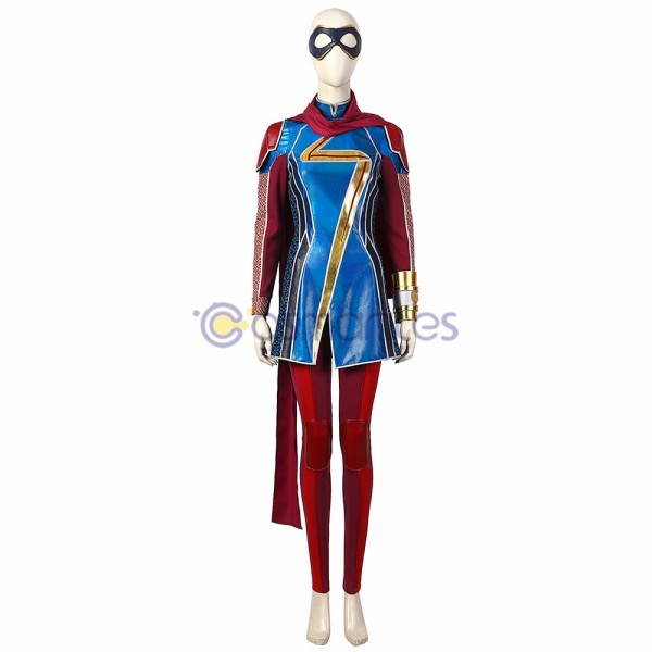 Ms. Marvel Cosplay Costumes Kamala Khan Suit