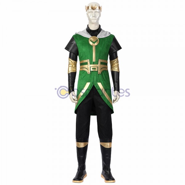 Loki Laufeyson Cosplay Costumes Kid Loki Suit