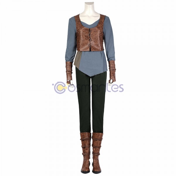 Cirilla Cosplay Costumes The Witcher Season 2 Suit
