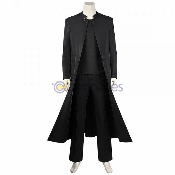 Neo Cosplay Costumes The Matrix Resurrections Black Suit