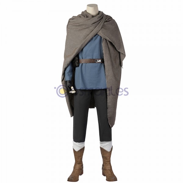 Obi Wan 2022 Cosplay Costumes Jedi Master Tatooine Blue Cosplay Suits