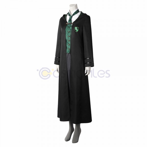 Hogwarts Legacy Cosplay Costumes Slytherin House Female School Uniform
