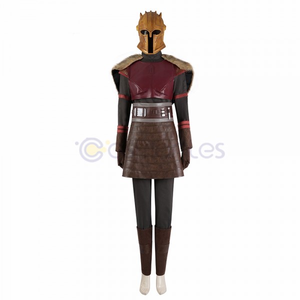 The Mandalorian Season 3 Cosplay Costumes The Armorer Suits