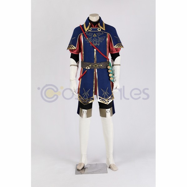 Tears of the Kingdom Link Royal Guard Uniform Cosplay Costumes