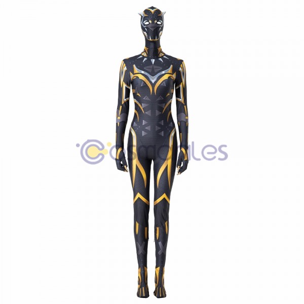 Black Panther Cosplay Costumes Wakanda Forever Shuri Printed Edition Bodysuits