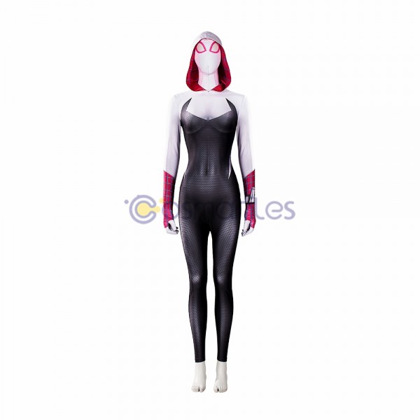 Spider-man Across The Spider-Verse Cosplay Costumes Gwen Stacy Jumpsuit