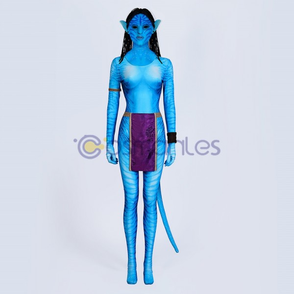 Avatar Cosplay Costumes The Way of Water Neytiri Top Level Cosplay Suits