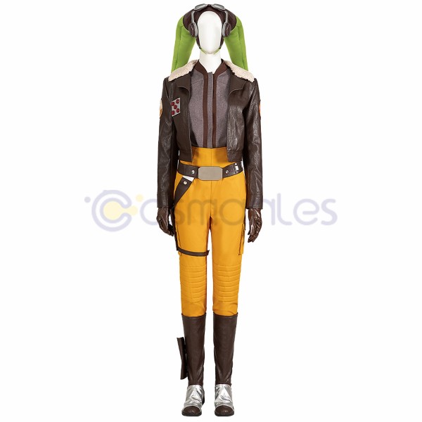 Star Wars Hera Syndulla Cosplay Costumes Top Level Suits