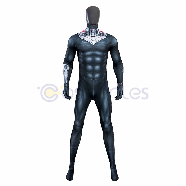 Black Manta David Hyde Cosplay Costumes Black Jumpsuits