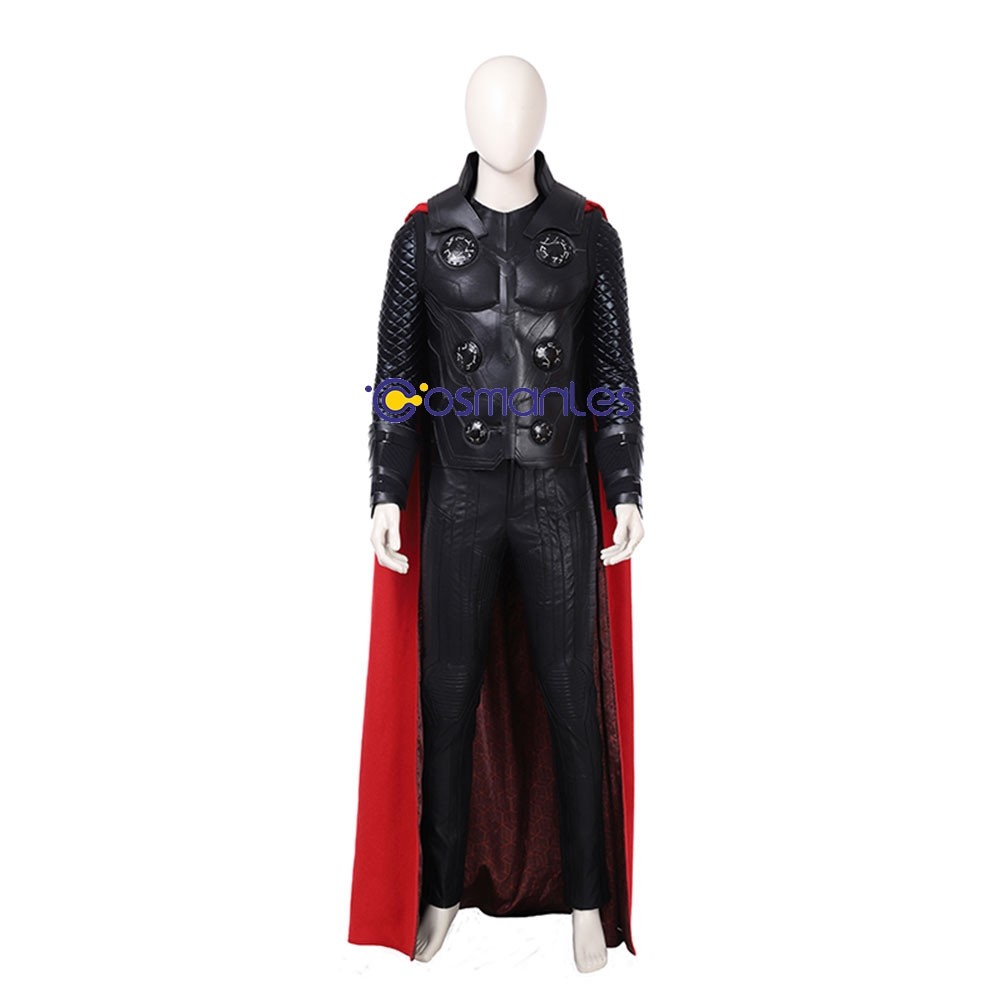 Original foragte Withered Thor Cosplay Costume Avengers Infinity War Deluxe Edition