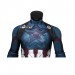 Captain America Cosplay Suit Infinity War Edition Battlefield Damaged Bodysuit