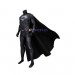 Black Superman Cosplay Costume SuperMan Printed Black Suit
