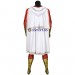 Shazam High Detailed Printing Spandex Cosplay Suit With Deluxe Cloak