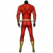 Shazam High Detailed Printing Spandex Cosplay Suit With Deluxe Cloak