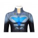 Kids Suit Nightwing Cosplay Suit Nightwing Spandex Printed Cosplay Costume