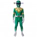 Kids Green Ranger Spandex Printed Cosplay Suit Power Rangers Cosplay Costume