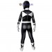 Kids Black Ranger Spandex Printed Cosplay Suit Power Rangers Cosplay Costume