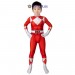 Kids Red Ranger Spandex Printed Cosplay Suit Power Rangers Cosplay Costume