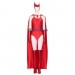 Scarlet Witch Cosplay Costumes WandaVision Red Cosplay Suit