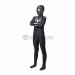 Kids Avenger Spiderman Suit Miles Morales PS5 Symbiote Black Spandex Printed Cosplay Costume