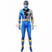 The Power Rangers Cosplay Costume Koh Ryusoul Blue Ranger Spandex Printed Cosplay Suit