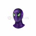 Spider Man Miles Morales Purple Reign Cosplay Costumes Spandex Printed Jumpsuits