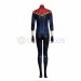 Captain Marvel 2 Carol Danvers Cosplay Costumes Spandex Printed Jumpsuits