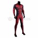 Deadpool 3 Cosplay Costumes Spandex Printed Jumpsuits With Accessories