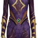 Titans Cosplay Costumes Starfire Purple Cosplay Suit