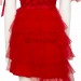 The Suicide Squad Cosplay Costumes Harley Quinn Red Dress Top Level Suit