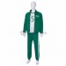 Squid Game Cosplay Costumes Green Top Level Suit