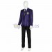 The Addams Family Cosplay Costumes Purple Male Uniform