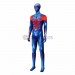 Spider-man Miles Morales Cosplay Costumes Blue Cotton Suits