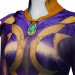 Starfire Cosplay Costumes Titans Starfire Purple Suits