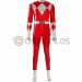 Jason Cosplay Costumes Red Power Rangers Top Level Cosplay Suits